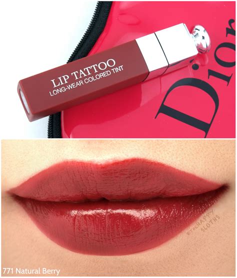 dior addict lip tattoo natural red|dior addict lip tattoo review.